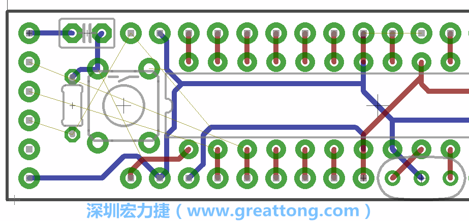 4.1. 把剩下的元件移動(dòng)到電路板工作區(qū)上。